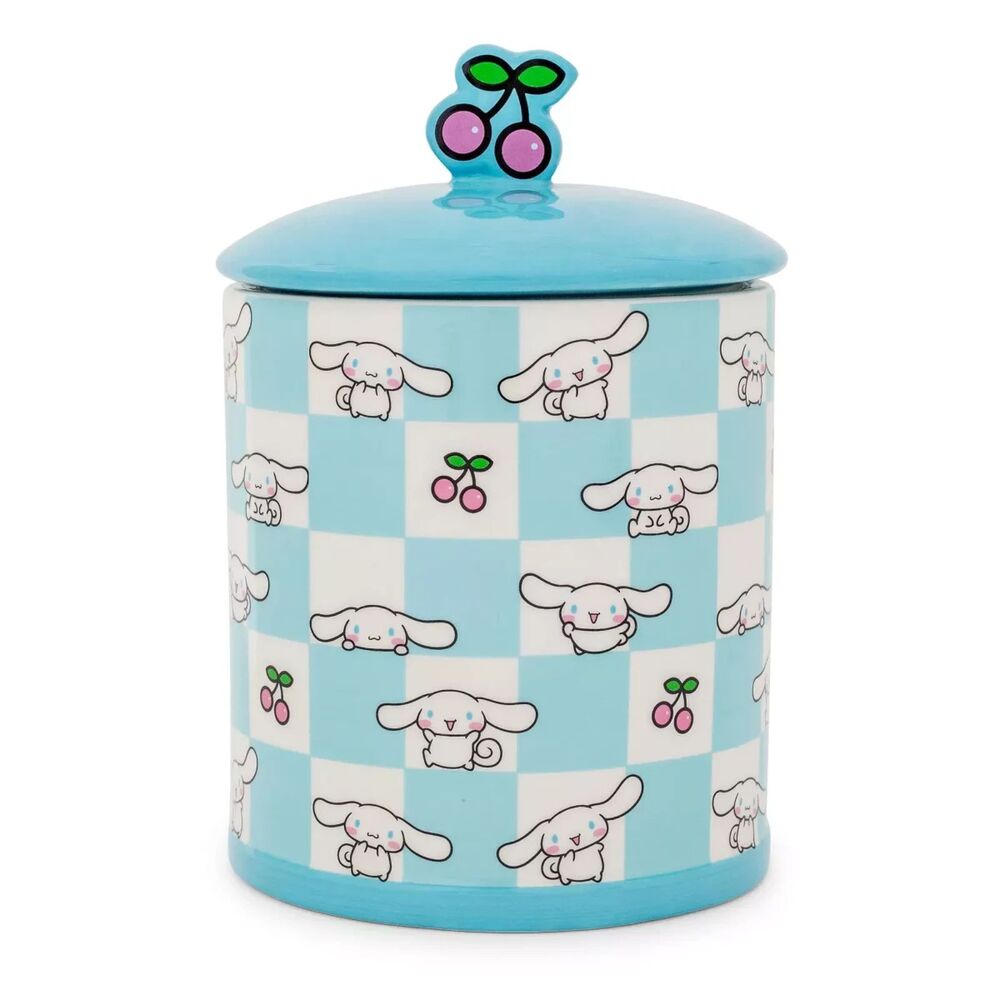 Sanrio Cinnamoroll Cherry Ceramic Snack Jar NWT☔️